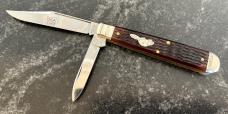 Great Eastern Cutlery Northfield 871223 English Jack OKCA 2023 Club Knife Jigged Bone GEC 87