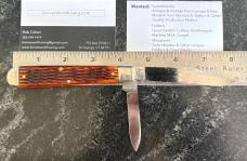 Great Eastern Cutlery Northfield 871223 English Jack OKCA 2023 Club Knife Jigged Bone GEC 87