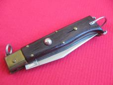 Vintage Italian Zoppis Jaguar Ring Pull Switchblade Knife