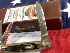 Schatt & Morgan Whittler Knife w/ Super Winterbottom Bone Handles -NOS & M/NM