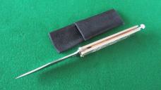 c. 1980's Stainless Steel Japan Butterfly Balisong BOWIE Knife UNUSED