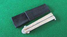 c. 1980's Stainless Steel Japan Butterfly Balisong BOWIE Knife UNUSED