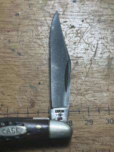 Case XX Peanut, Stainless steel blades, 1985 Manufacture 
