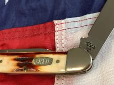 Hard to come by 1997 Case xx Canoe w/ Red Stag Handles (mdl# R52131) -NOS & Minty