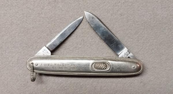 White Gold Flylock with Bail White Gold Flylock with Bail