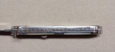 Custom handmade Gold-lip Mother of Pearl Dagger Blade Switchblade 