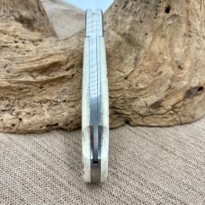 Hen & Rooster Drop Point Bone Lock Back Folding Pocket Knife HR-5045-PS (120)