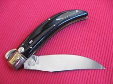 Lepre Quality Italian Unique Switchblade Knife Horn Limited Edition 2015 MANIAGO ITALY w/Certificate