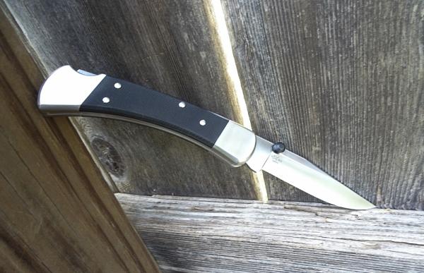 Buck 110 Folding Hunter Knife - Build Out - Black G-10 S45VN Blade - NEW