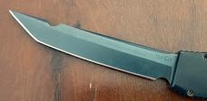 Out The Front (OTF) Switchblade Knife Clone Black Handle Unused 