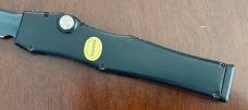 Out The Front (OTF) Switchblade Knife Clone Black Handle Unused 