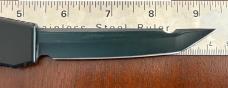 Out The Front (OTF) Switchblade Knife Clone Black Handle Unused 