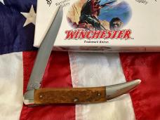 1992 Winchester Large Toothpick By Blue Grass Cutlery (Mdl# 1936) w/ Brown Bone Handles