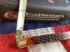 Case xx Select Doctors Knife (mdl# 6185 SS) w/ Sweet Chestnut Bone Handles -NOS