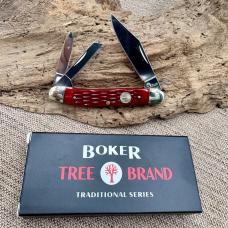Boker Traditional Series 2.0 Whittler Jigged Red Bone Pocket Knife D2 110847 NIB