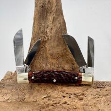 BOKER TREE BRAND CLASSIC 5464 Vintage 4 Blade CONGRESS SOLINGEN GERMANY KNIFE 59