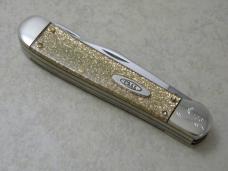 Case XX USA 1889-1989 Gold Stone Centennial GS0200 Trapper Knife