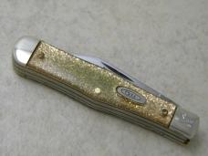 Case XX USA 1889-1989 Gold Stone Centennial GS225 1/2 Coke Bottle Jack Knife