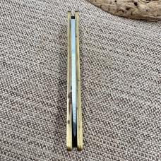 Gerber Portland OR Brass & Wood Folding Lock Back Drop Point Pocket Knife (40)