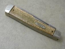 Case XX USA 1889-1989 Gold Stone GS230 Centennial Gunstock Jack Knife