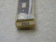 Schrade Walden NY USA 293 Jigged Delrin Trapper Knife NIB