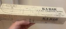 KA-BAR (1998) 100th Anniversary USMC Fighting Knife. Unused & Mint Condition w/Original Box & Sheath