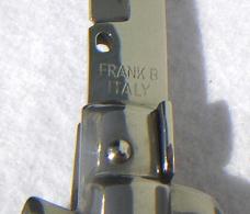 NEW FRANK BELTRAME 11" SWITCHBLADE IMITATION IVORY BAYONET BLADE ITALIAN STILETTO