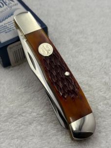 Schrade Walden USA Everlastingly Sharp By Taylor Cutlery 2 Blade Trapper NIB