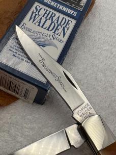 Schrade Walden USA Everlastingly Sharp By Taylor Cutlery 2 Blade Trapper NIB