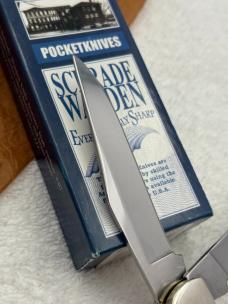 Schrade Walden USA Everlastingly Sharp By Taylor Cutlery 2 Blade Trapper NIB