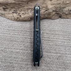 Gerber Zilch Black Linerlock 7.2" Drop Point Folding Pocket Knife - NEW 1878