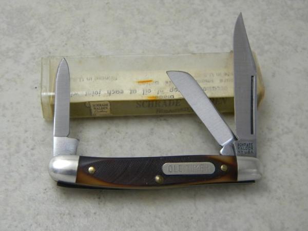 Schrade Walden NY USA 108 OT Delrin Mini Stockman Knife NIB Schrade Walden NY USA 108 OT Delrin Mini Stockman Knife NIB