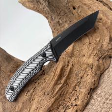 Winchester 8" Silvertip Black & Gray Micarta Tanto Fixed Blade Knife G1515 NIB