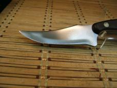 SCHRADE OLD TIMER 152 OT SHARPFINGER FIXED CARBON STEEL BLADE HUNTING KNIFE W/ SHEATH, LANYARD & BOX
