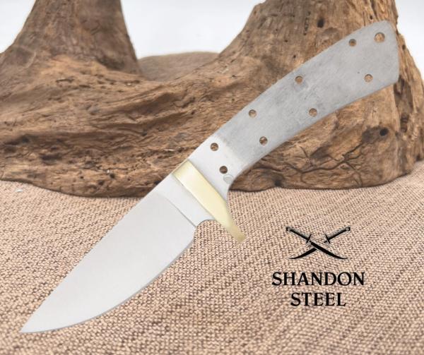 3" Full Tang Drop Point Blade Blank Custom Knife Making Hunting Blade (13)