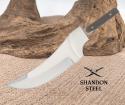 3-3/4" Clip Point Bowie Blank Custom Knife Making Hunting Blade Hidden tang(121)