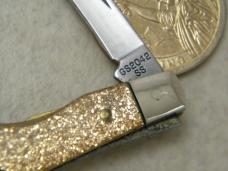 Case XX USA 1889-1989 Gold Stone GS2042 Centennial Senator's Pen Knife