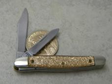 Case XX USA 1889-1989 Gold Stone GS227 Centennial Jack Knife