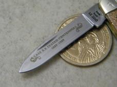 Case XX USA 1889-1989 Gold Stone GS279 Centennial Senator's Pen Knife