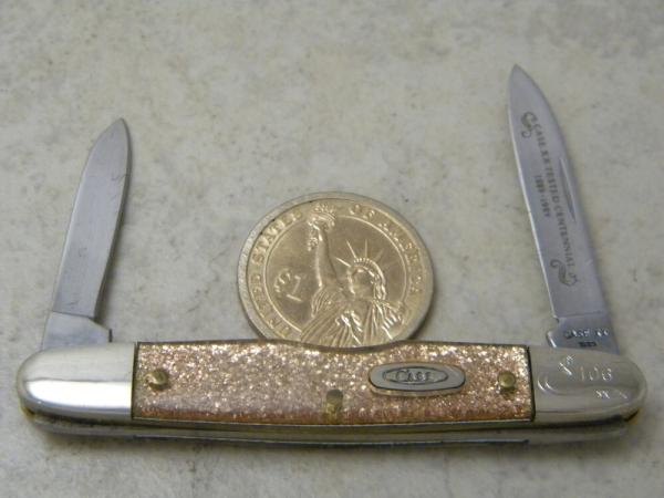 Case XX USA 1889-1989 Gold Stone GS2063 Centennial Eisenhower Pen Knife Case XX USA 1889-1989 Gold Stone GS2063 Centennial Eisenhower Pen Knife