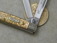 Case XX USA 1889-1989 Gold Stone GS333 Centennial Small Stockman Knife