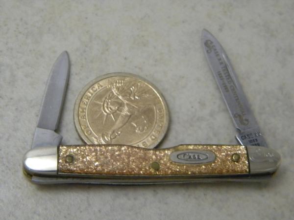 Case XX USA 1889-1989 Gold Stone GS201 Centennial Pen Knife Case XX USA 1889-1989 Gold Stone GS201 Centennial Pen Knife
