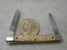 Case XX USA 1889-1989 Gold Stone GS201 Centennial Pen Knife