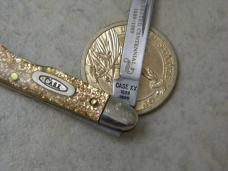 Case XX USA 1889-1989 Gold Stone GS201 Centennial Pen Knife