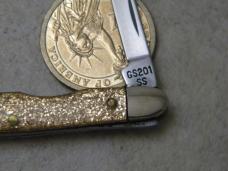Case XX USA 1889-1989 Gold Stone GS201 Centennial Pen Knife