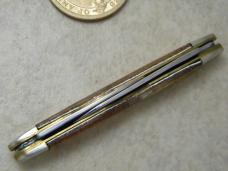 Case XX USA 1889-1989 Gold Stone GS201 Centennial Pen Knife