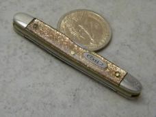 Case XX USA 1889-1989 Gold Stone GS201 Centennial Pen Knife