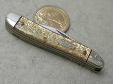 Case XX USA 1889-1989 Gold Stone GS220 Centennial Peanut Knife