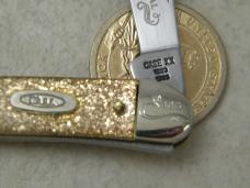 Case XX USA 1889-1989 Gold Stone GS2109X Centennial Mini Copperhead Knife