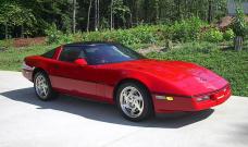 1990 CORVETTE FLAME RED ORIGINAL OEM VINYL SEAT MATERIAL LIKE NEW IN TUBE